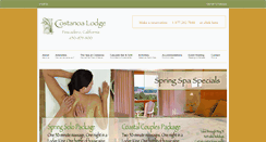 Desktop Screenshot of costanoa.com